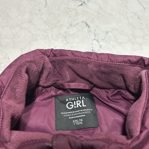 Athleta Girl Cool Days down jacket size 16 - Picture 5 of 8